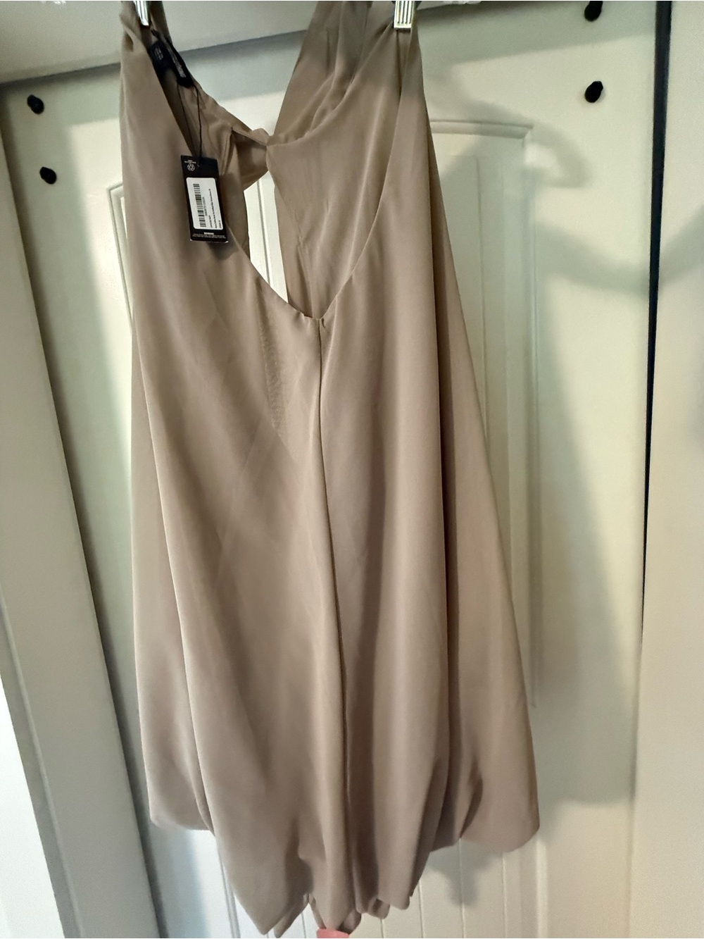 Women's Taupe A-Line Skirt